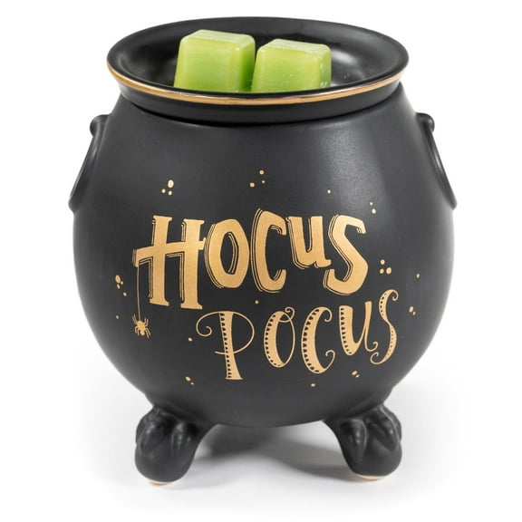 Scentsationals Wax Melt Warmer, Wax Warmer for Scented Wax Melts - Halloween Collection Hocus Pocus - Candle Wax Melter for Fragrance Cubes and Tarts