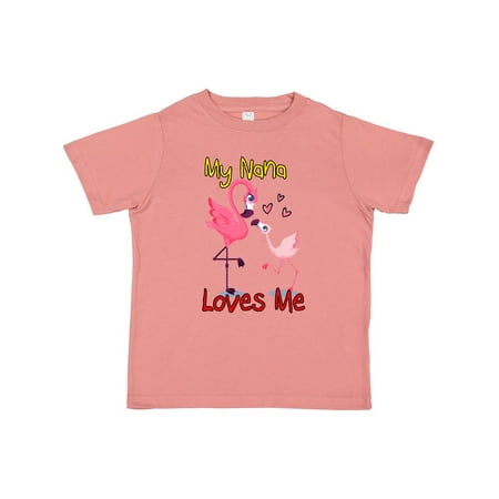 

Inktastic My Nana Loves Me Gift Toddler Boy or Toddler Girl T-Shirt