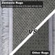 thumbnail image 4 of Alfombra Zentavio Soft Fluffy Shaggy de 180 x 270 cm para sala de estar, 4 of 7