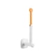 thumbnail image 1 of Injueey Colgador montado en la pared para baño, resistente al agua, soporte de almacenamiento de ropa, organización de plástico, estante Cocina y Comedor Naranja amarillo, 1 of 6