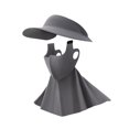 thumbnail image 3 of koolsoo Sun Hat Face Cover Cap Earloop Women for Sightseeing Outdoor Activities Work Deep Gray, 3 of 9