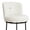 White-Faux Leather, variant on MultiHaven 25.8" Upholstered Swivel Bar Stool Set of 3,Counter Height Chair with Ergonomic Footrest for Kitchen Island - Brown PU Leather