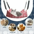 thumbnail image 6 of SPOORYYO Reversible Pet Hanging Hammock with Straps & Metal Hooks, Double-Sided Breathable Cage Bed for Cats Small Dogs Rabbits, 6 of 6