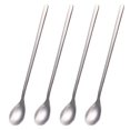 thumbnail image 1 of Miangastore 4Set Coffee Stirrer Spoons Stainless Steel Mirror Polishing Kitchen Utensils, 1 of 9