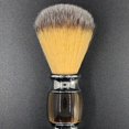 thumbnail image 2 of Synthetic Shaving Brush Resin Handle Travel Brush,Lathering Well with Shaving Soap Cream for Men Wet, 2 of 5