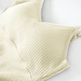 thumbnail image 6 of Ribbed Sleeveless Tank Top Women's Built in Shelf Bra V Neck Crop for Yoga Gym or Streetwear Quick Dry Stretchy Fabric, 6 of 7