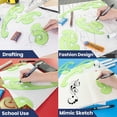 thumbnail image 5 of Scholastic French Curve set, 3pcs, 5 of 8