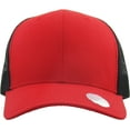 thumbnail image 2 of Classic 6 Panel Mesh Cotton Twill Trucker Cap Adjustable Snapaback Hat, 2 of 5