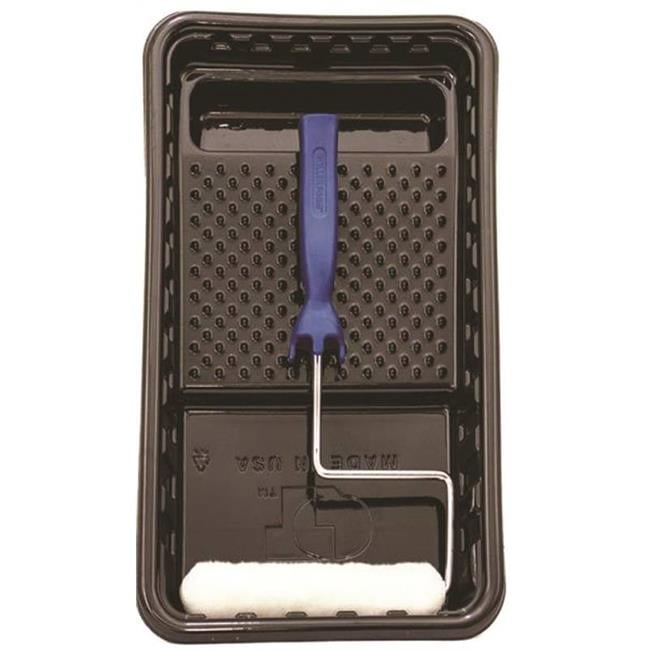 Quali-Tech Manufacturing 4339727 3 Piece Roller Poly Tray Kit, 6 x 0.37