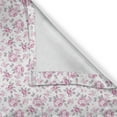 thumbnail image 4 of Ambesonne Shabby Flora Window Valance, Pink Roses Spring, 54" X 12", Pale Pink White Grey, 4 of 5