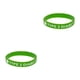 thumbnail image 4 of Greeniant 5 Pieces Personalized Bracelet Fashion Men Warning Printed Supple Elderly Language Wristband Chains Hand Sports Engraved Women 20.00*2.00*0.20 cm 2piezas, 4 of 6