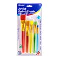 thumbnail image 1 of BAZIC Pinceau avec Manche Translucide (5/Pack), 1 of 1