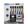 thumbnail image 1 of Cepillo de dientes Oral-B Charcoal, suave (paquete de 6), 1 of 2