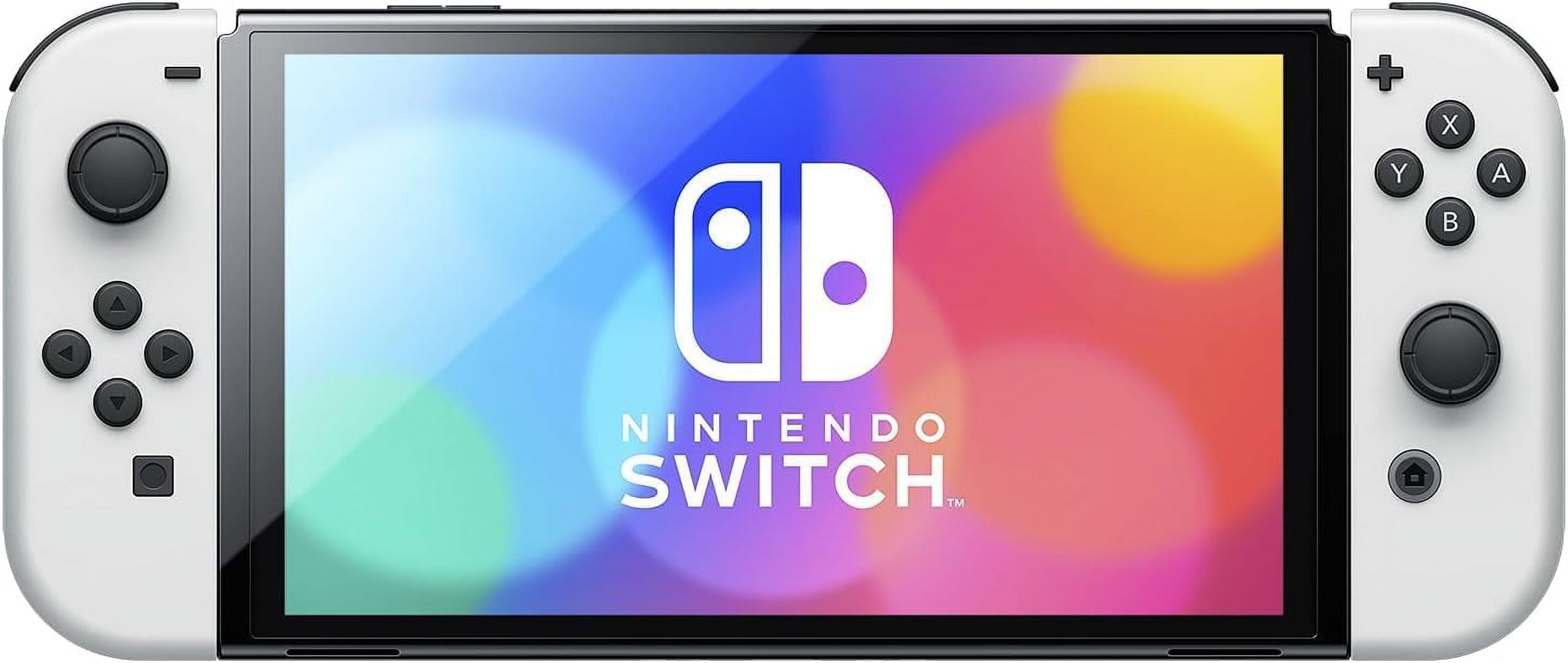 Nintendo Switch Console - OLED Model with Neon Blue and Red
