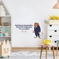 thumbnail image 2 of Mayor Lionheart Zootopia Life Quote Cartoon Quotes Decors Wall Sticker Art Design Decal for Girls Boys Kids Room Bedroom Nursery Kindergarten Home Decor Stickers Wall Art Vinyl Decoration (20x40 inch), 2 of 2