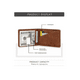 thumbnail image 4 of Cartera Cuero Pu Cuikca Delgada Plegable Con Clip Billetera Xtellar cafe, 4 of 4