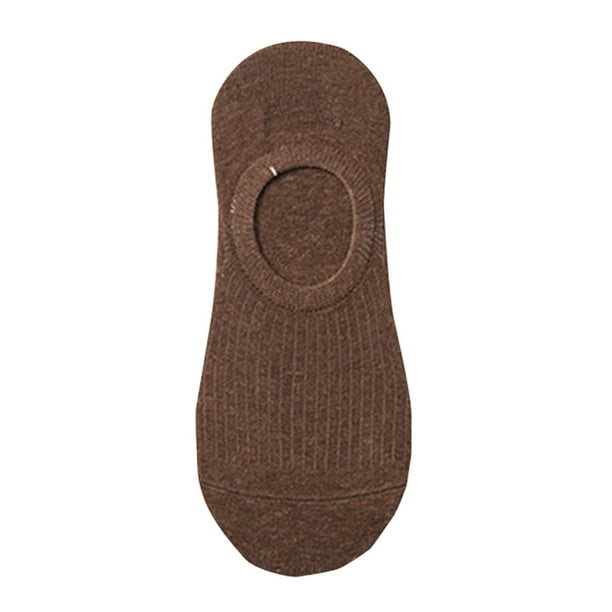1 par de calcetines deportivos para hombre/mujer: calcetines lisos antideslizantes de silicona, tejido de poliéster, talla única