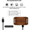 thumbnail image 2 of Paipaitek Dog Bark Collar,Automatic Shock & Beep,Waterproof & Rechargeable,For Small to Large Dogs,Black, 2 of 7