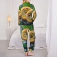 thumbnail image 3 of Bingfone Womens Pajama Sets Fresh Passion Fruit Still Life Print,Long Sleeve Loungewear Pajamas Set-XX-Large, 3 of 8