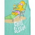 thumbnail image 2 of The Simpsons Boys Graphic Muscle Tank Top, Sizes 4-18, 2 of 3