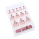 thumbnail image 1 of 24 unids/pack uñas postizas puntas para uñas diseño de arte de uñas decoraciones de uñas francesas 4065 Colcomx  Etiqueta engomada del dedo del pie del dedo del pie, 1 of 6