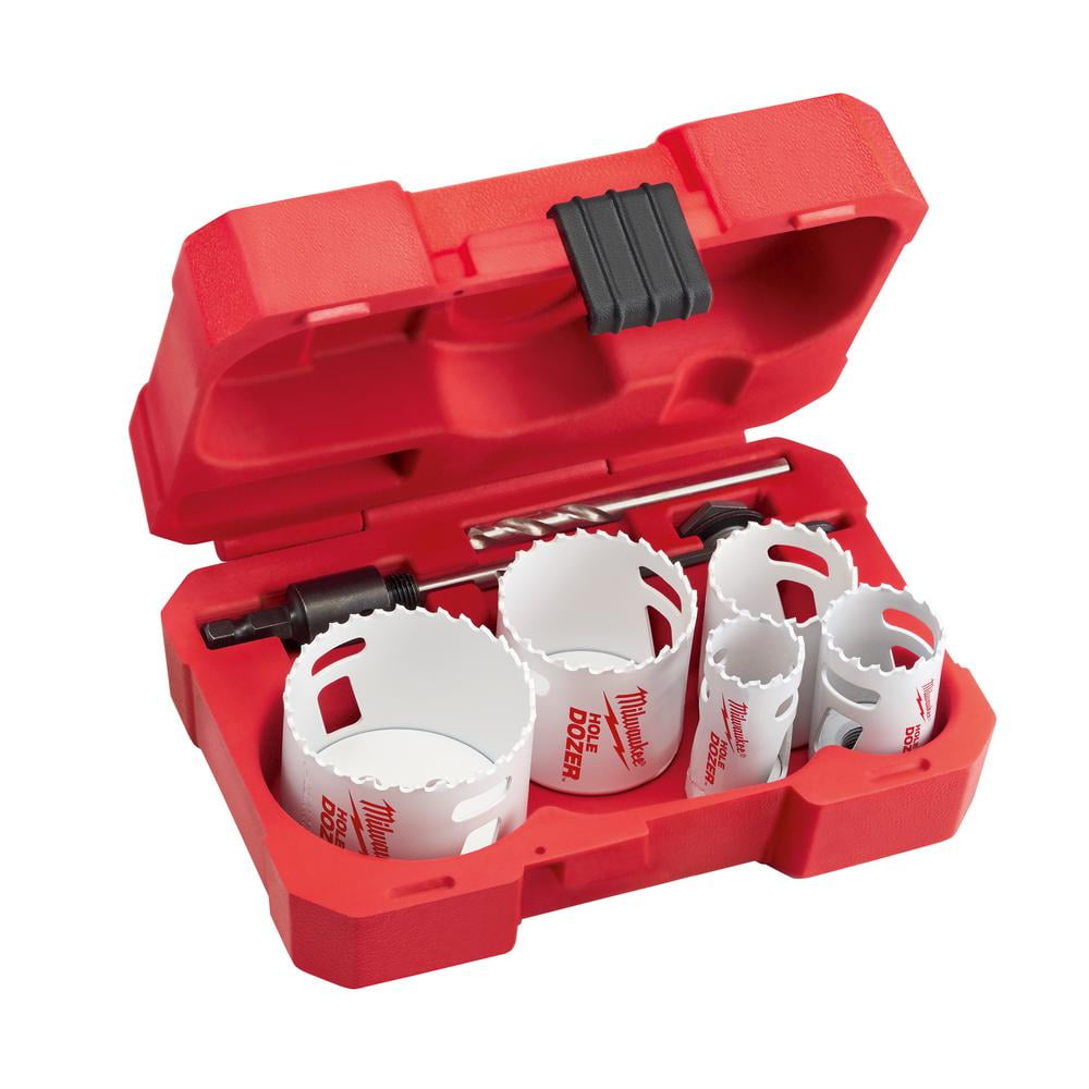 Milwaukee Hole Dozer Hole Saw Kit (9Piece) 49224009