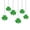 A, variant on Dtchengua St. Patrick's Day Hanging Decorations, Green Clover Shamrock Party Supplies for Indoor Outdoor Wall, Fence, Porch - 24 Pieces