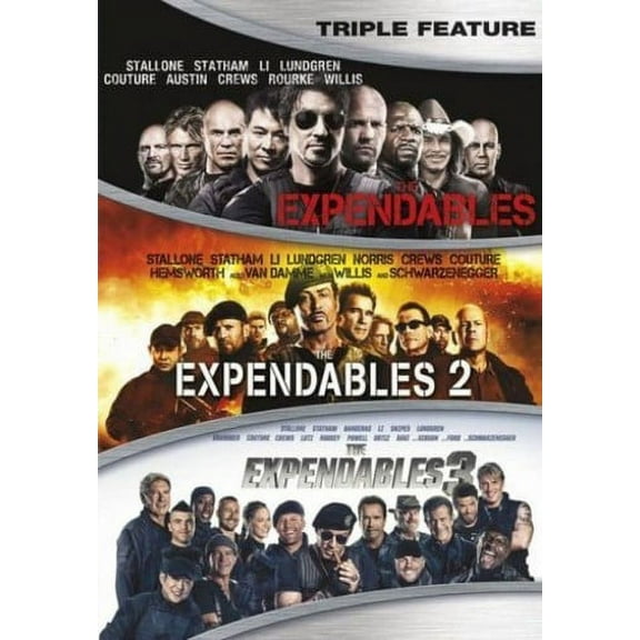 The Expendables/The Expendables 2/The Expendables 3 (DVD)