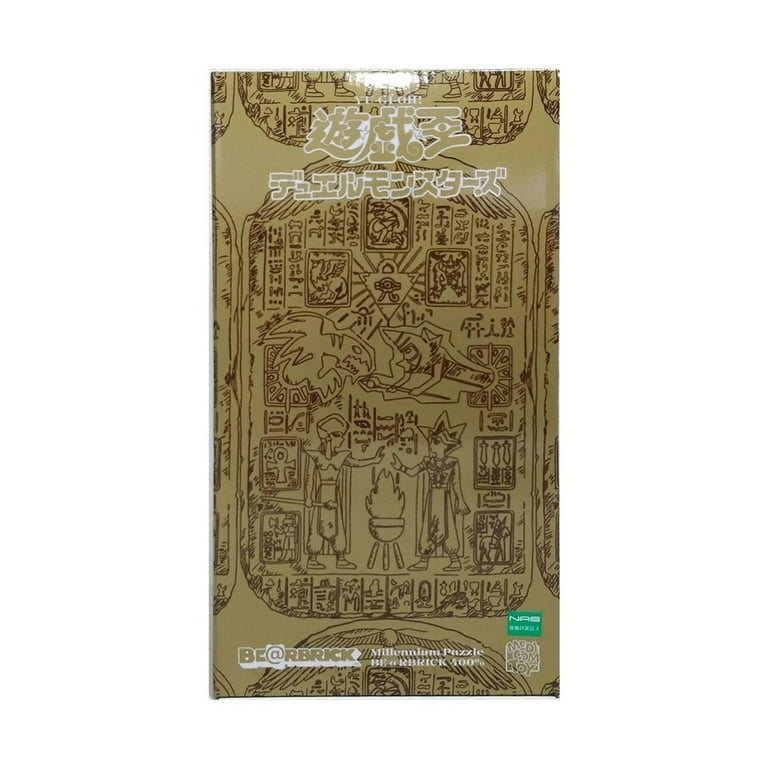 BE@RBRICK Millennium Puzzle 400% 遊戯王 Yu-Gi-Oh! Millennium Puzzle 400 Bearbrick 25th Anniversary Be