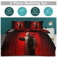 thumbnail image 5 of Terrifier Printing Bedding Sets Decorative 3 Pieces Bedding Set(1 Duvet Cover Set 2 Pillow Shams) 102"x90", 5 of 8