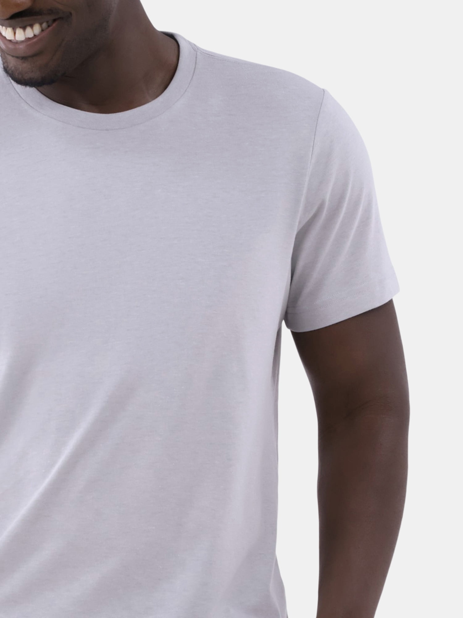 George Men's 5-Pack Crewneck Tee with Short Sleeves, Sizes XS-3XL