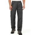 thumbnail image 2 of POENTAB Rain Pants for Men Waterproof Lightweight Windproof Rain Over Work Pant Hiking Fishing Outdoor Trousers with Zipper Pockets, 2 of 8