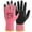 Rose, variante sur KAYGO Gants de Sécurité, 12 Paires, Gants en Tricot Sans Couture Enduits de PU pour Hommes et Femmes (S, Noir)