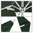 thumbnail image 2 of California Umbrella Venture 6' White Market Umbrella in Green, 2 of 4