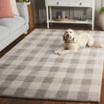 thumbnail image 3 of Safavieh Genre Isibeal Plaid Area Rug, Gray/Ivory, 3' x 5', 3 of 11