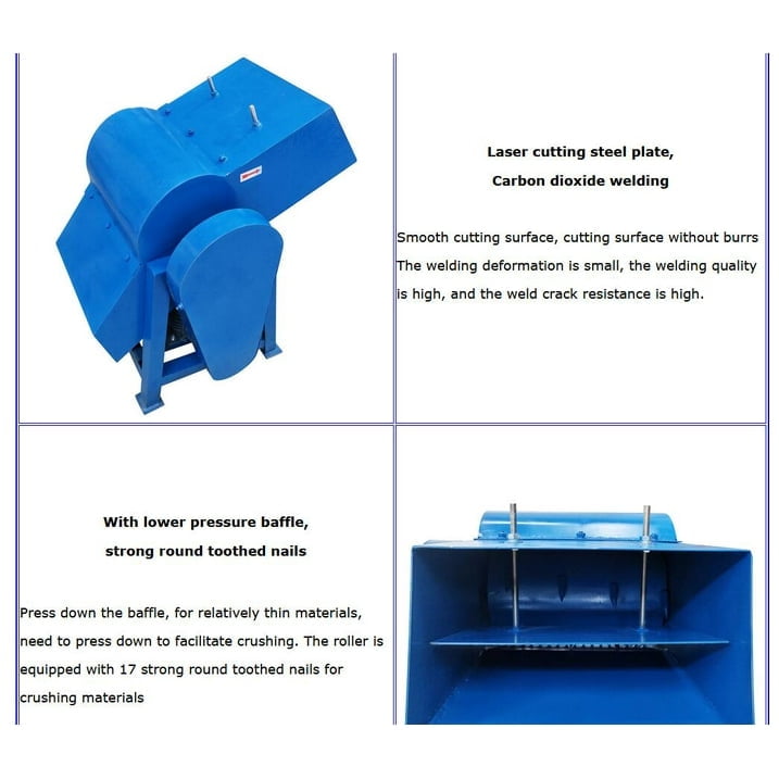 Commercial Feed Processor Frozen Fish Frozen Meat Frozen Products Crusher 220V
