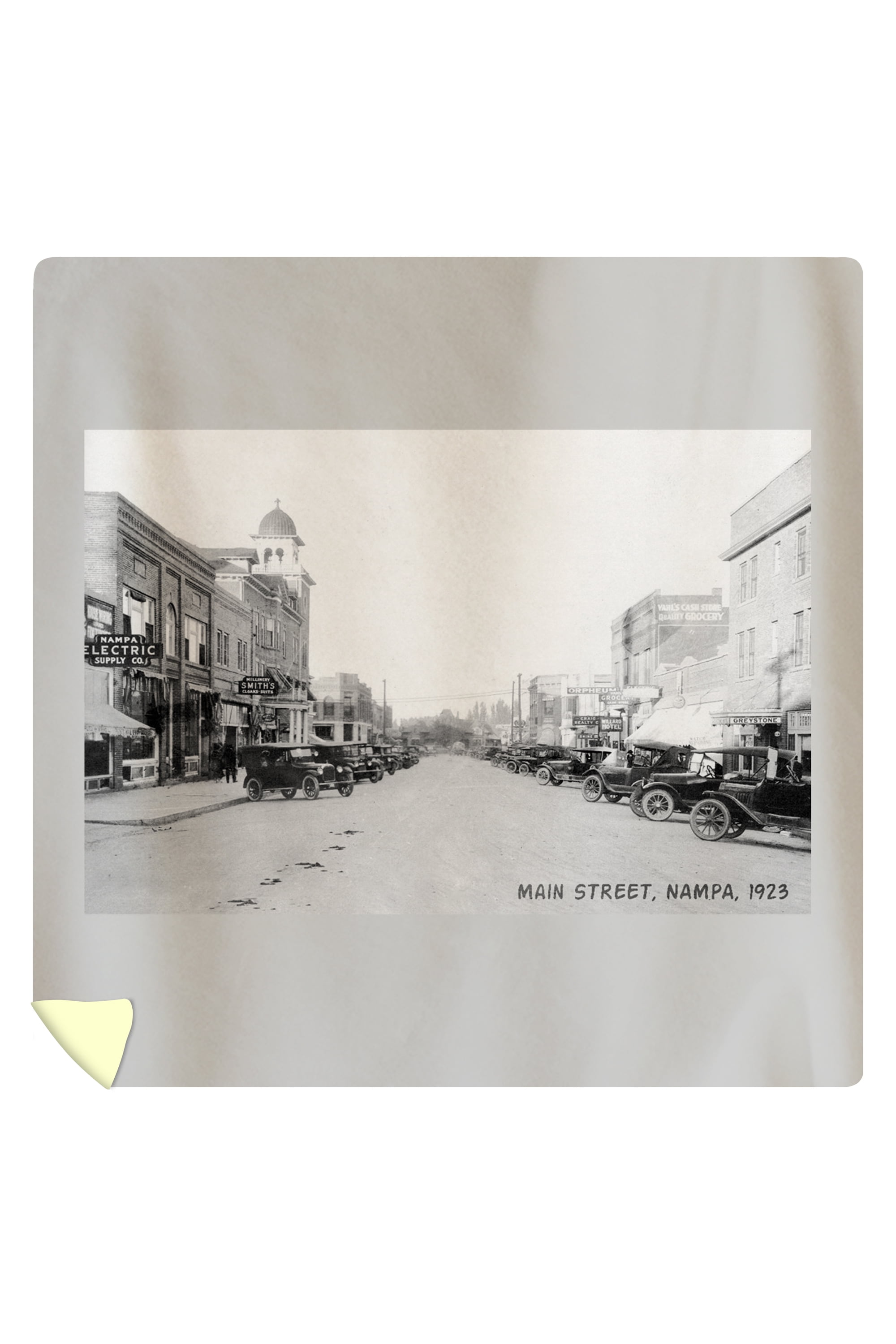 Nampa, Idaho - View of Main Street - Vintage Photograph ...