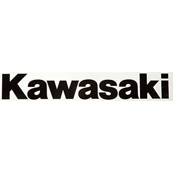 Factory Effex 12-94116 Black 3' (Kawasaki) Die-Cut Sticker