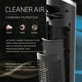 thumbnail image 6 of Lasko Apex 42" 6-Speed Tower Fan, 29 ft/s Airflow, Carbon X Filtration and Remote, Black, RST200, 6 of 16