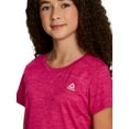 thumbnail image 3 of Reebok Girl's Legacy Performance Short Sleeve T-Shirt, Sizes 4-18, 3 of 7