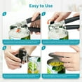 thumbnail image 6 of Ultrean Heavy Duty Smooth Edge Can Opener Manual Bottle Opener for Seniors with Arthritis, Easy to Turn Seafood/Fruits/Pet Food Cans, Kitchen Essentials Tool for Home/Campaing/Travel/Outdoor, 6 of 9