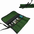 thumbnail image 5 of Chef Knife Roll Bag, Knife Carrier Storage Holder with 22 Slots, Portable Knife Roll Storage Bag, Chef Knife Holder, Culinary Tool Case, Professional Knife Roll, Knife Protector Case, 5 of 6