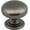 Brushed Pewter, variant on Elements Florence Knob, 2980SBZ, Satin Bronze