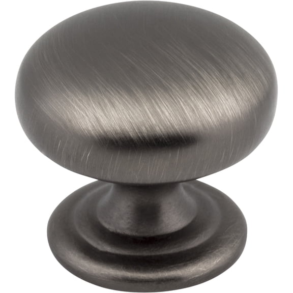 Elements 2980BNBDL Florence Collection Knob, Brushed Pewter