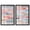Black Frame, variant on Gard Mirage Duet Shadowbox Print Sunset Pink Wall Decor Set by Art Remedy, Black Frame, 10 x 15
