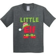 thumbnail image 3 of Inktastic Christmas Little Elf Youth T-Shirt, 3 of 5