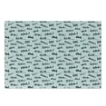 thumbnail image 2 of Funny Words Cutting Board, Blah Blah Words in Hand Written Style Nonsense Expression Discussion Theme, Decorative Tempered Glass Cutting and Serving Board, in 3 Sizes, by Ambesonne, 2 of 2
