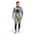 thumbnail image 3 of Trajes de neopreno de natación de 3 mm para hombre, buceo de manga larga con capucha de 2 piezas, 3 of 8