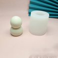 thumbnail image 4 of asddcavvf Snowman Candle Silicone DIY Handmade Floating Candle Holders, 4 of 4