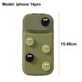 thumbnail image 2 of Desiderio El espejo abatible simple es adecuado para fundas de teléfonos móviles iphone14promax, 14pro, 14 y 14plus.,verde, 2 of 5